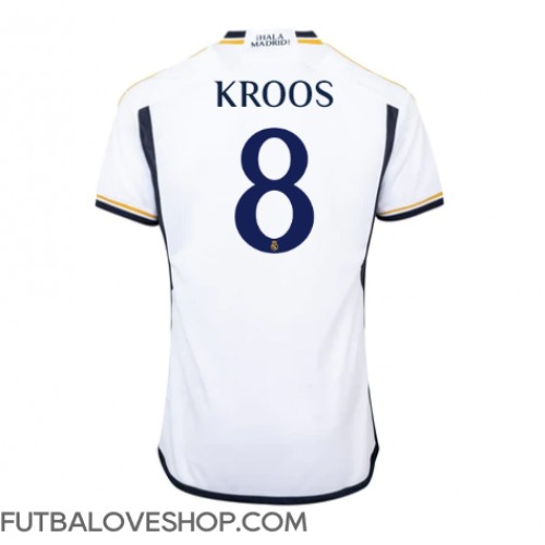 Dres Real Madrid Toni Kroos #8 Domáci 2023-24 Krátky Rukáv